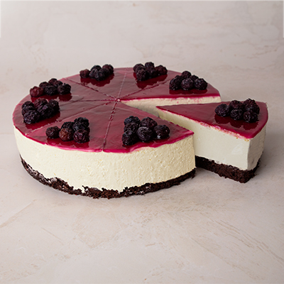 COLD BLUEBERRY CHEESECAKE